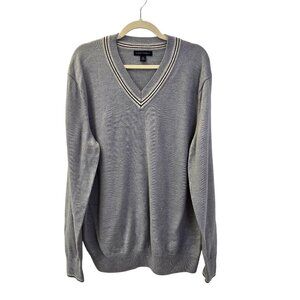 Banana Republic Merino Wool Blend V-Neck Sweater Size XXL Tall